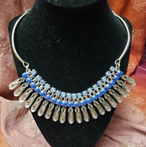 Bib length necklace